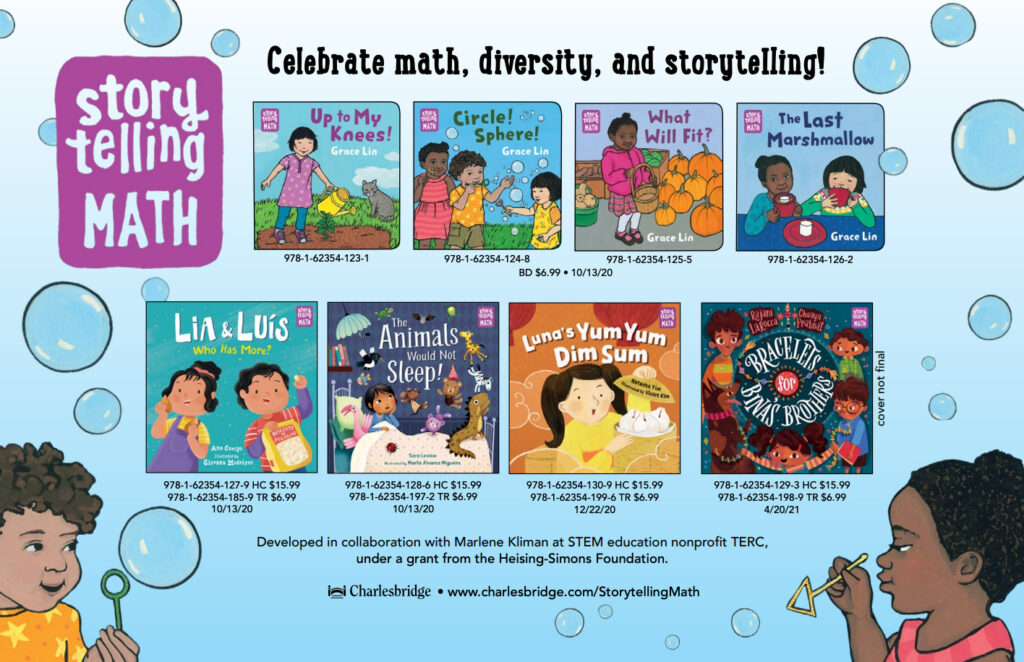 Storytelling Math Books Available Now